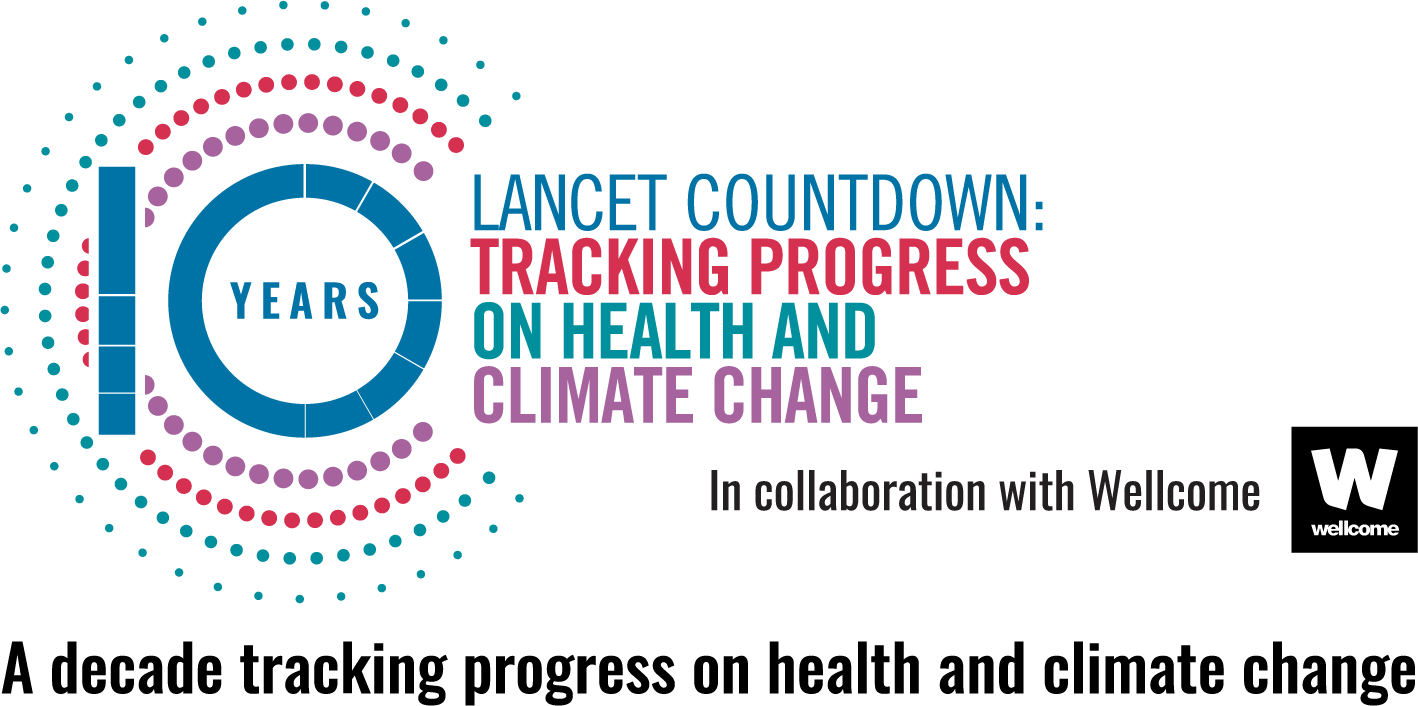 Lancet Countdown: tracking progress on health and climate change — 10 years — in collaboration with Wellcome. A decade tracking progress on health and climate change